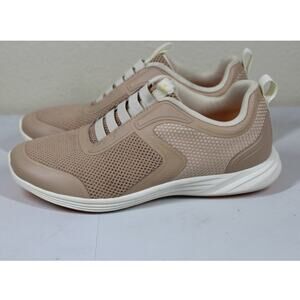 Vionic Women Tan 8.5 Reign Walking Shoes Slipon Sneaker Comfort Slip-on